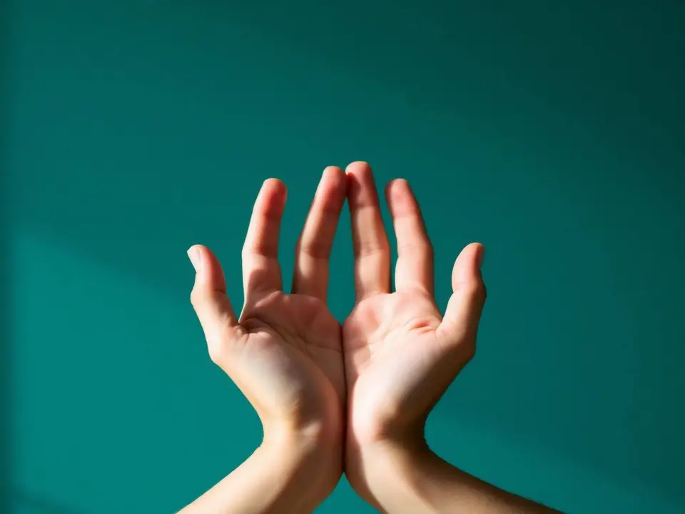 Gyan mudra hands
